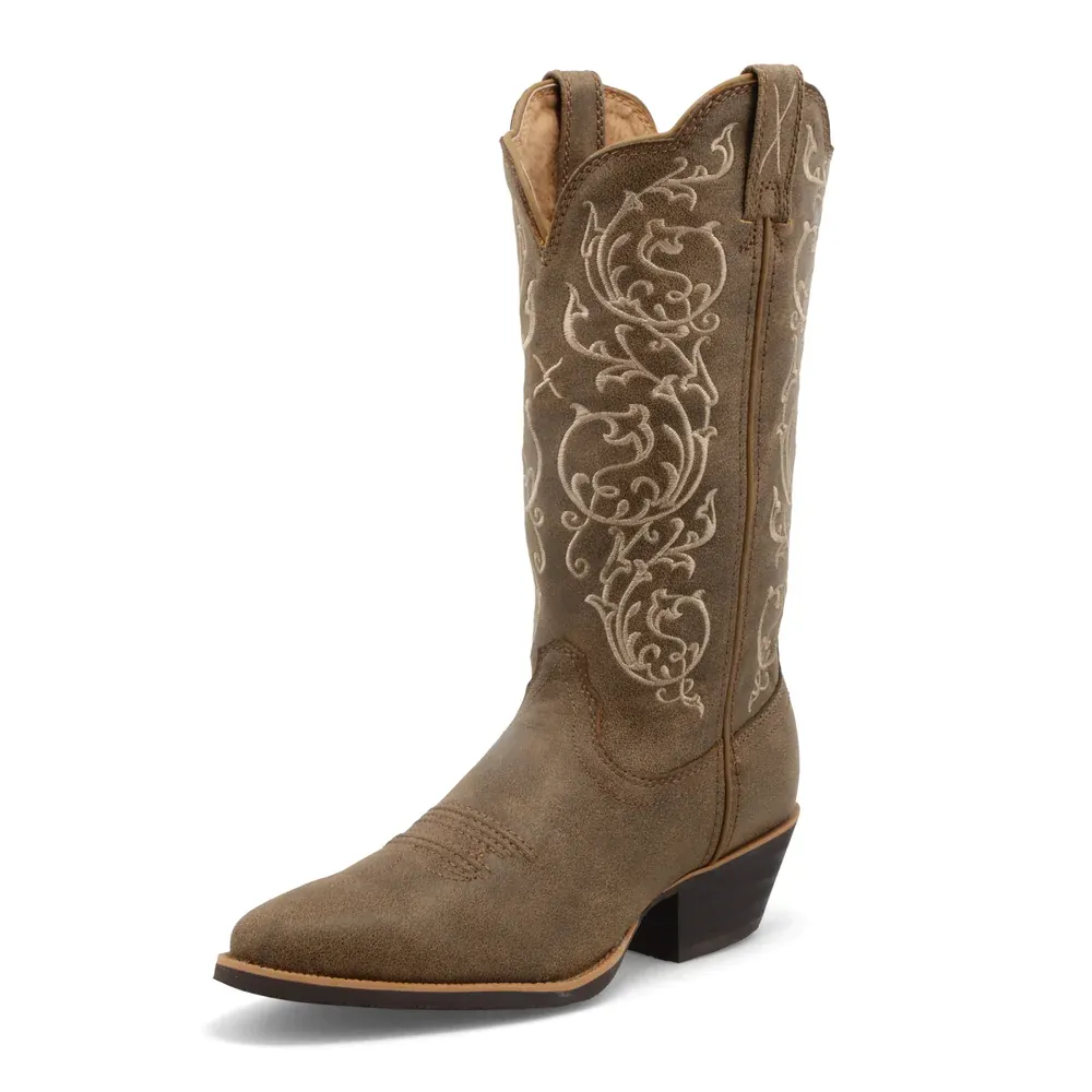 Twisted X Ladies  R Toe WESTERN BOOT : WWT0025