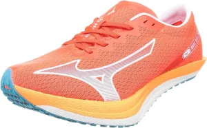 U1GD2250 Mizuno Running Shoes WAVE DUEL PRO QTR Coral x Orange x Blue size US 7