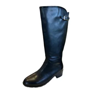 Valdini Dhalia Black Stretch Nappa Women's High Boots