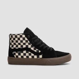 Vans BMX SK8-Hi Shoes - Checkerboard Black/Dark Gum