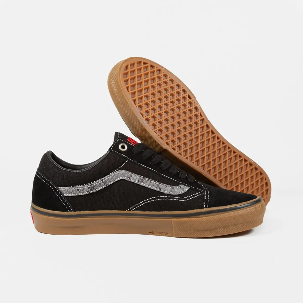 Vans - Hockey Skate Old Skool Shoes - Black / Gum