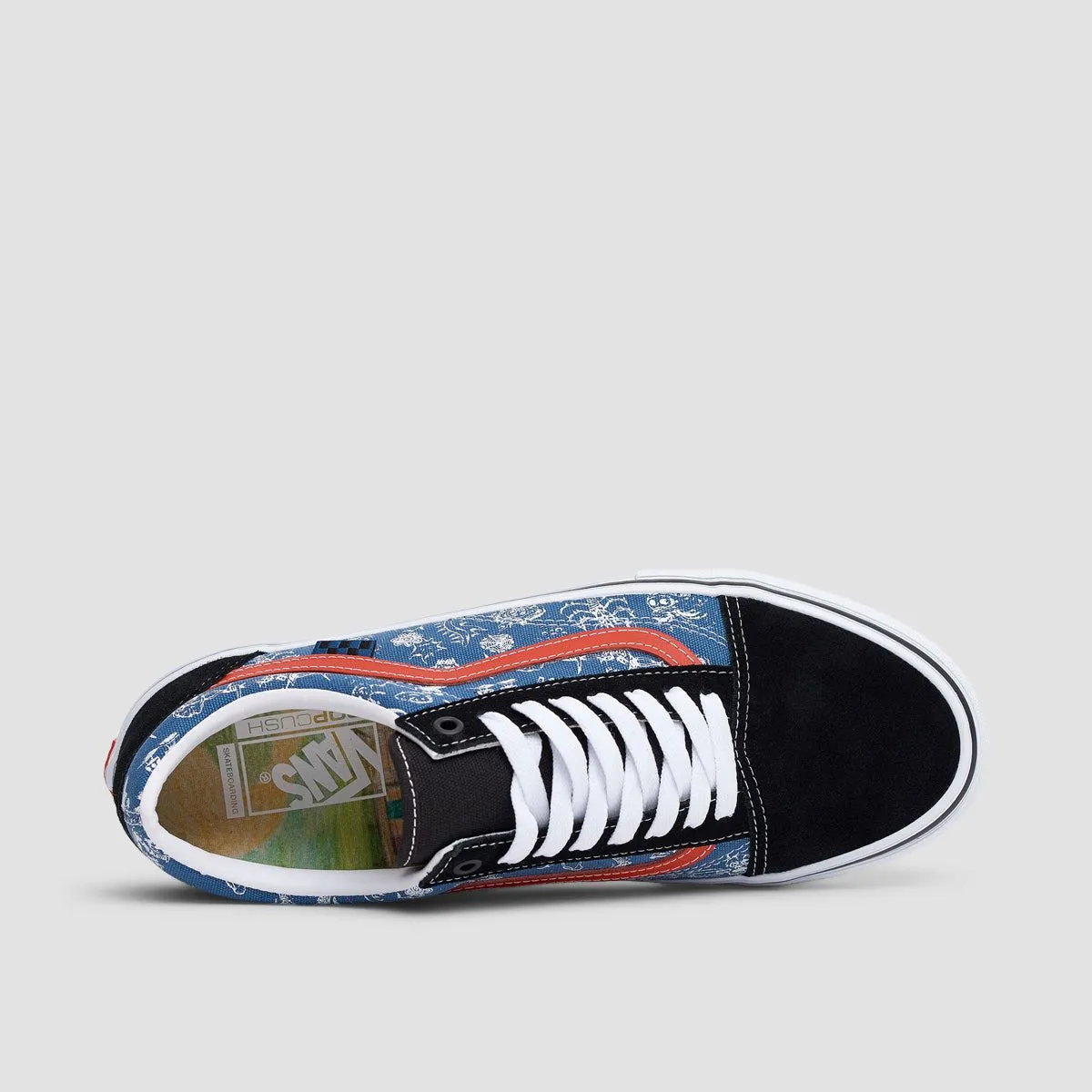 Vans Skate Old Skool VCU Shoes - Mike Gigliotti Black/Blue