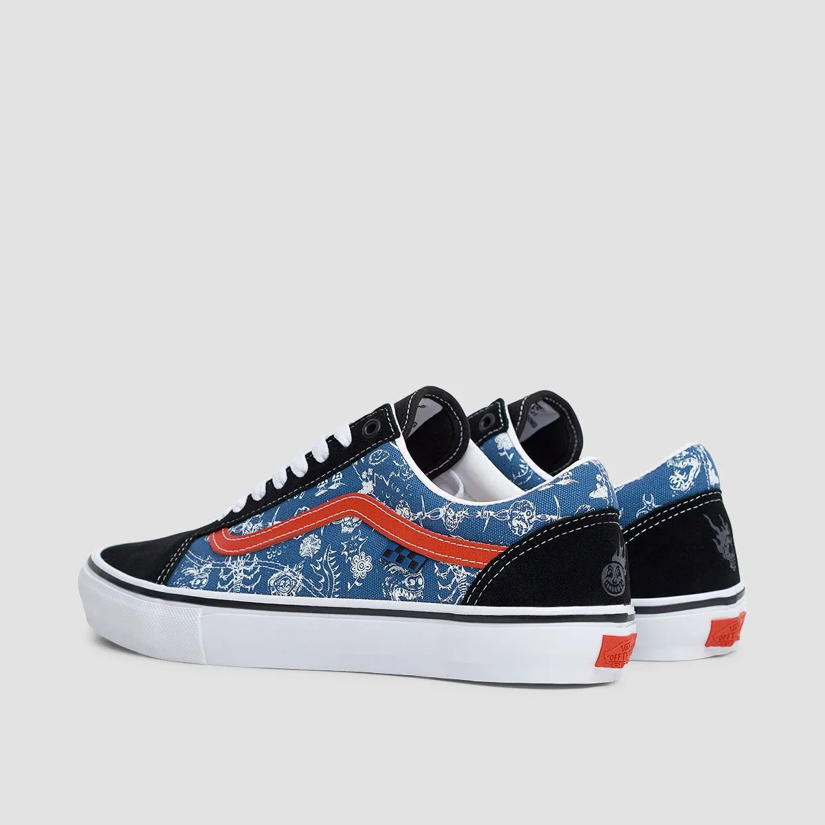 Vans Skate Old Skool VCU Shoes - Mike Gigliotti Black/Blue