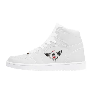 Vision 1 Collection | Basic White | High Top Customized | Shoe Zero