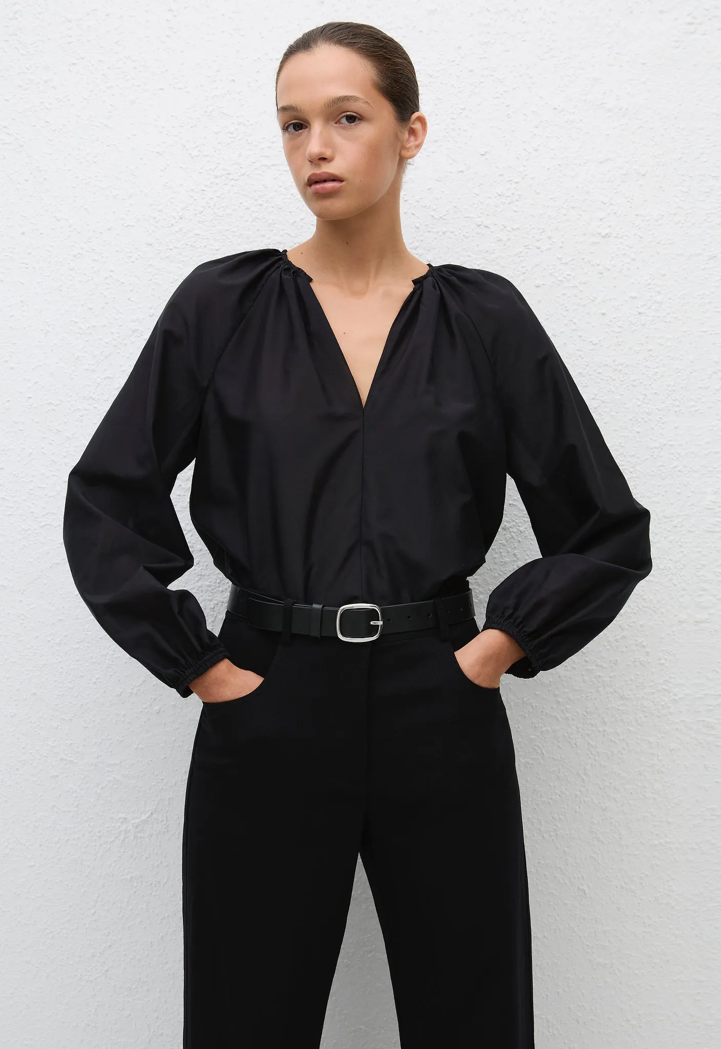 Voluminous Blouse - Black