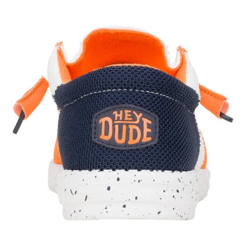 Wally Tri Varsity Mesh - Orange/White