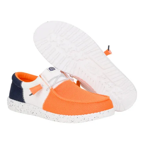 Wally Tri Varsity Mesh - Orange/White