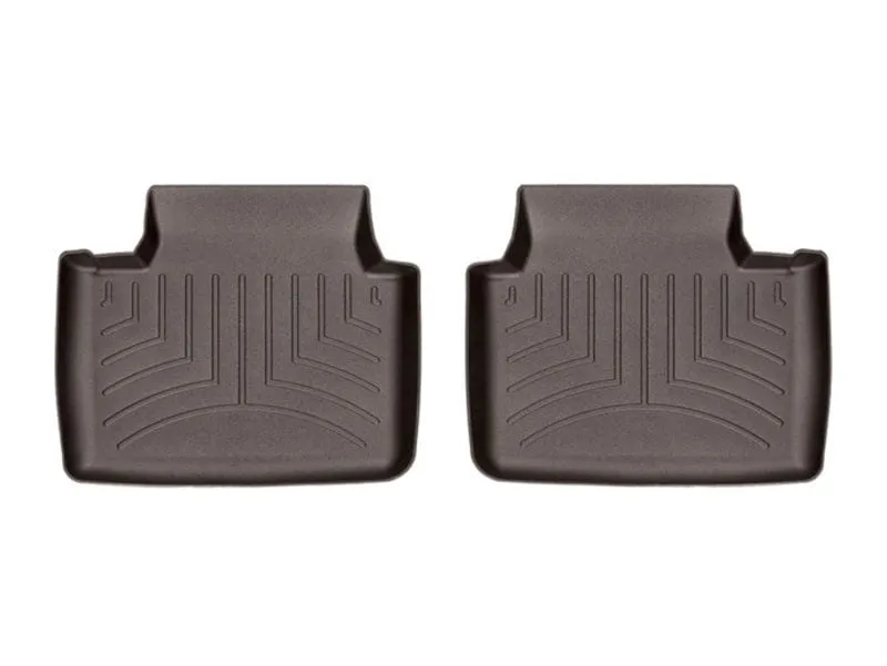 WeatherTech 2017  Porsche Panamera Rear FloorLiner - Cocoa