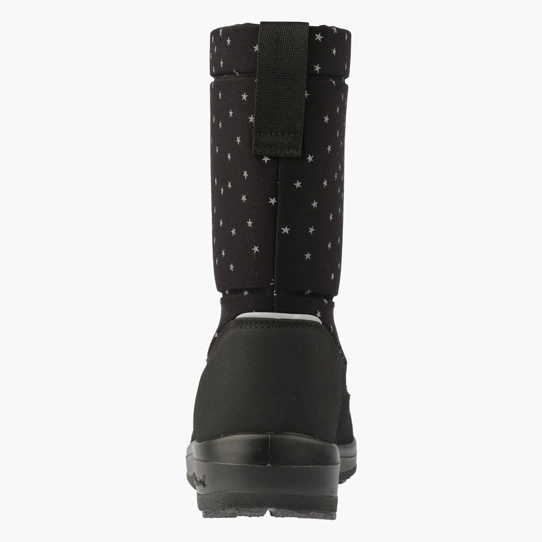 Winter boots Lady, Black Galaxy reflective