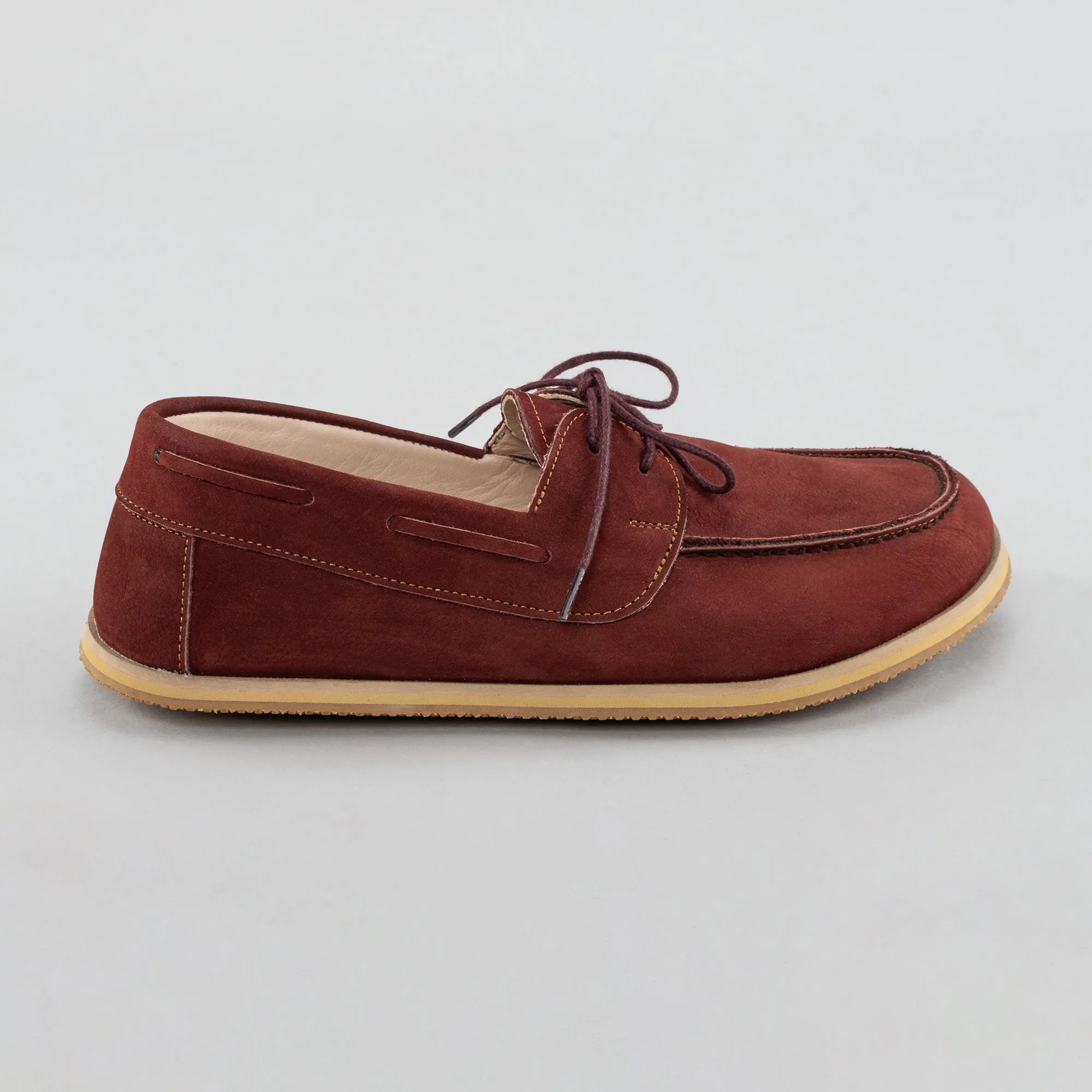 Women's Burgundy Boat Shoes