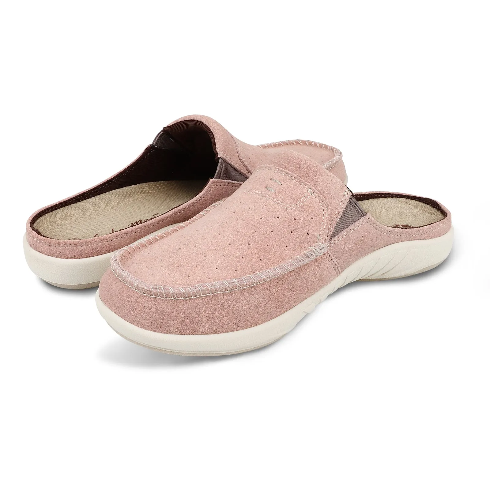 Women’s Faux Suede Arch Support Slippers - All Sales Final