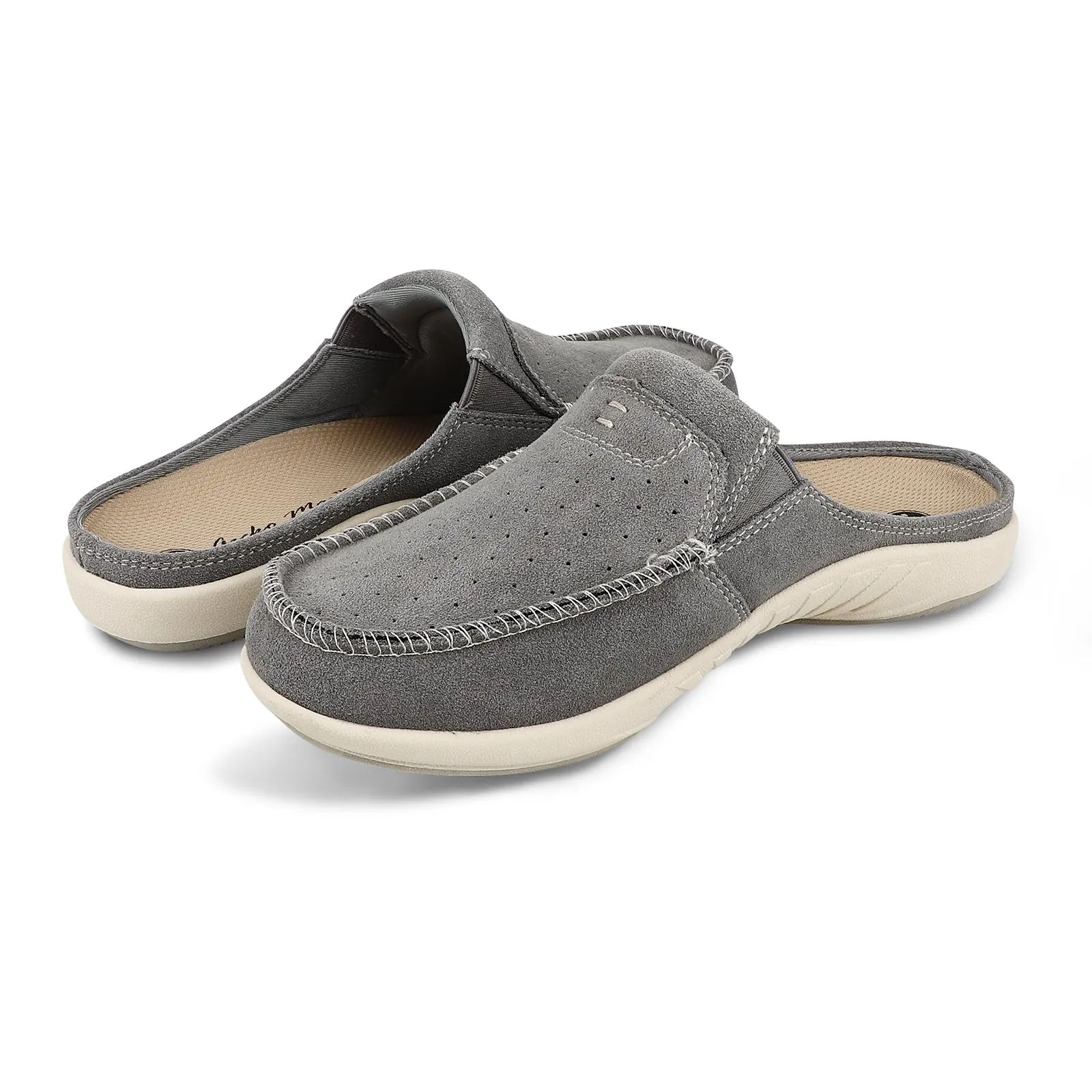 Women’s Faux Suede Arch Support Slippers - All Sales Final