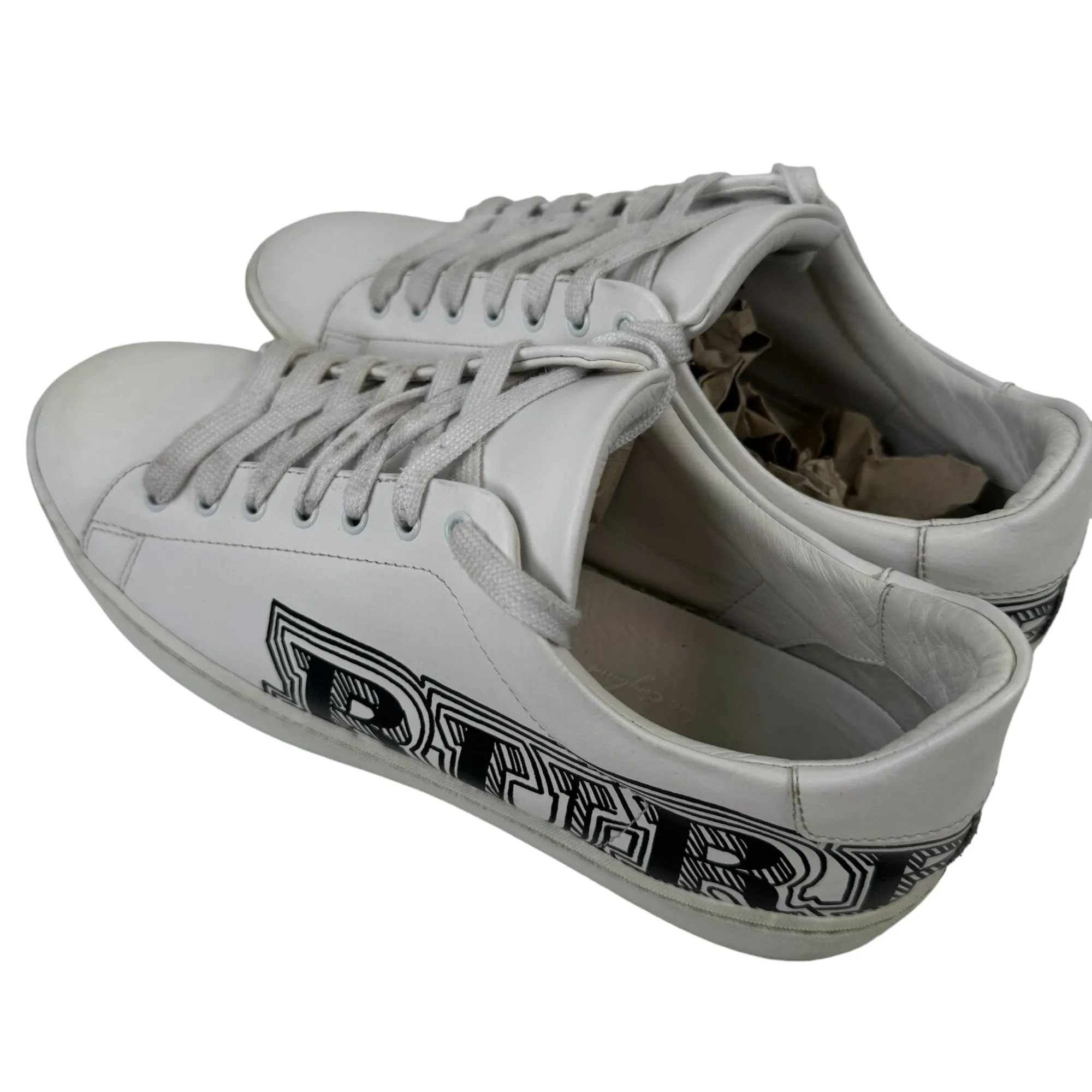 Women's Logo Low Trainers White Size EU 40 / UK 7