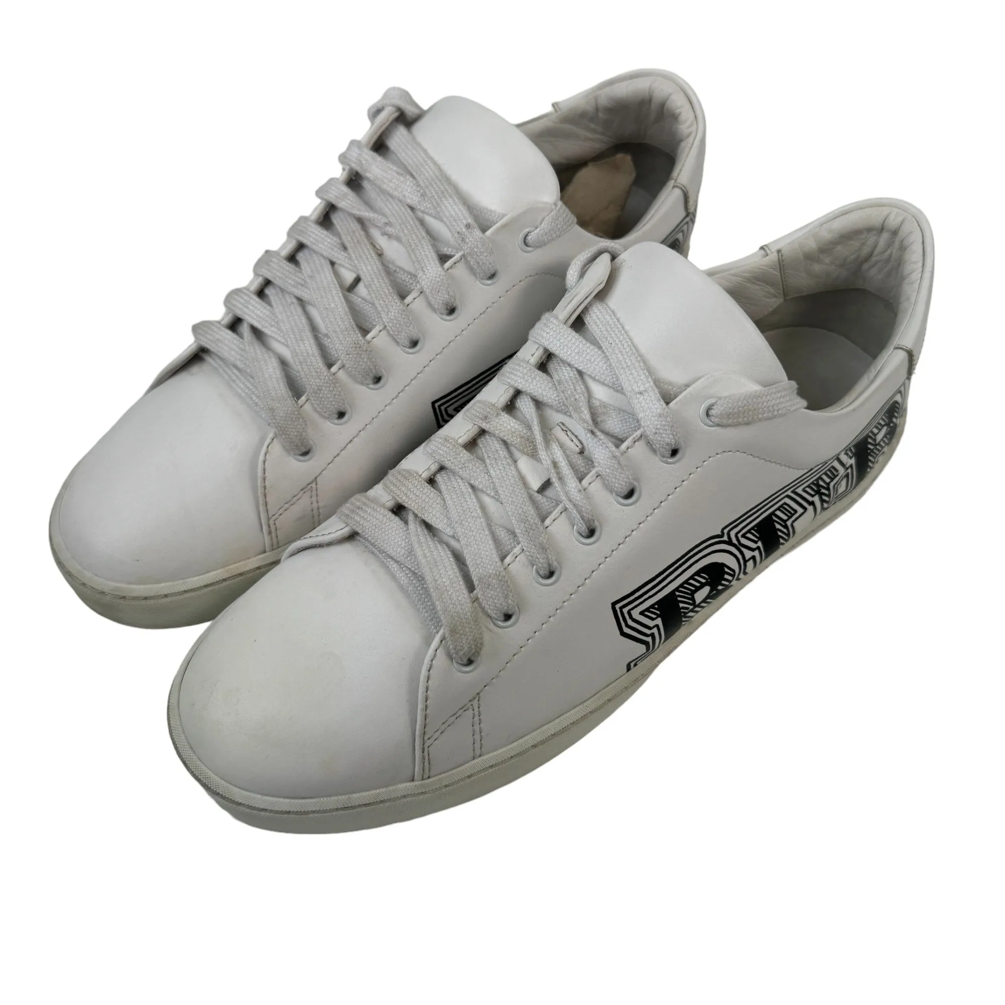 Women's Logo Low Trainers White Size EU 40 / UK 7