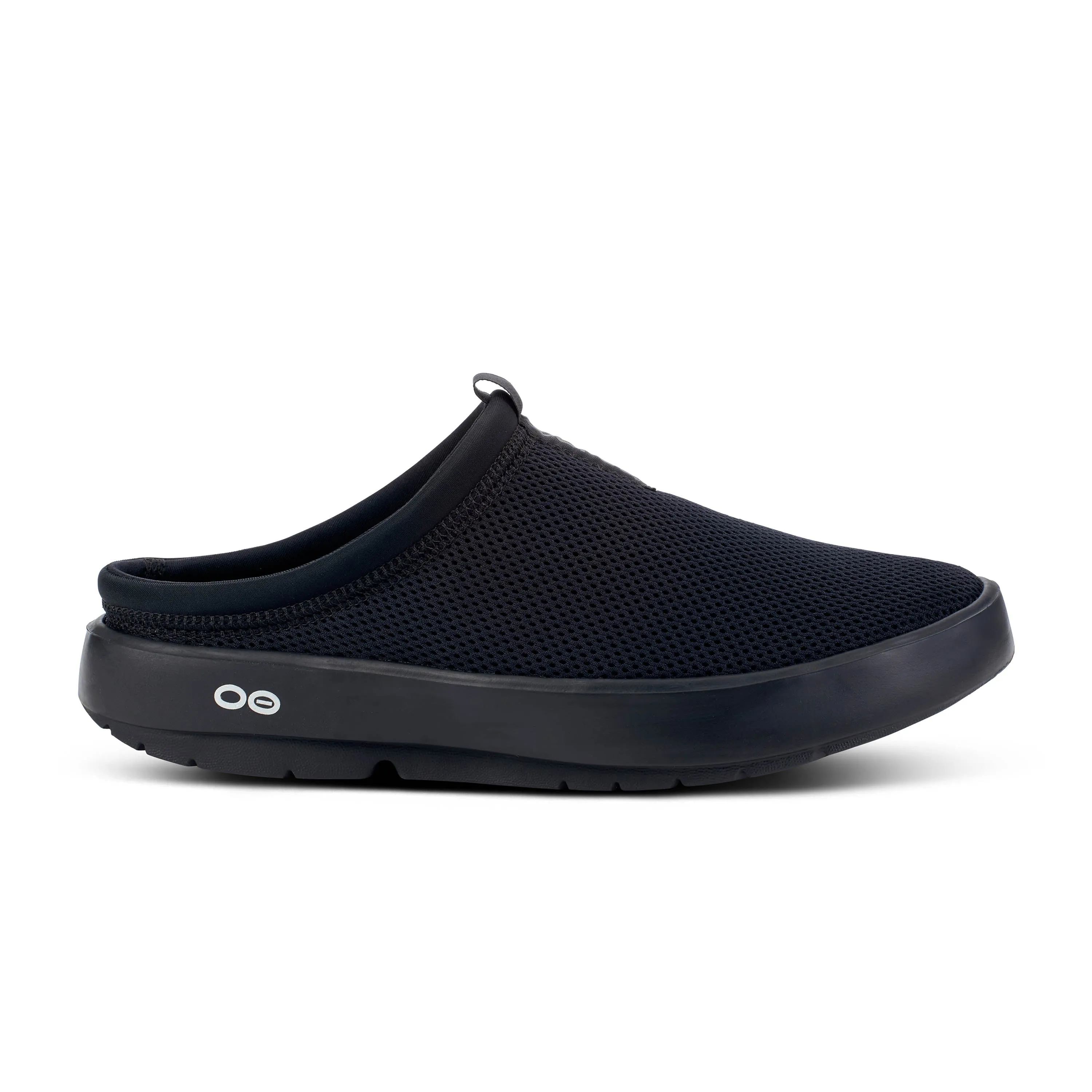 Women's OOfos OOcoozie Sport Mule Color: Black