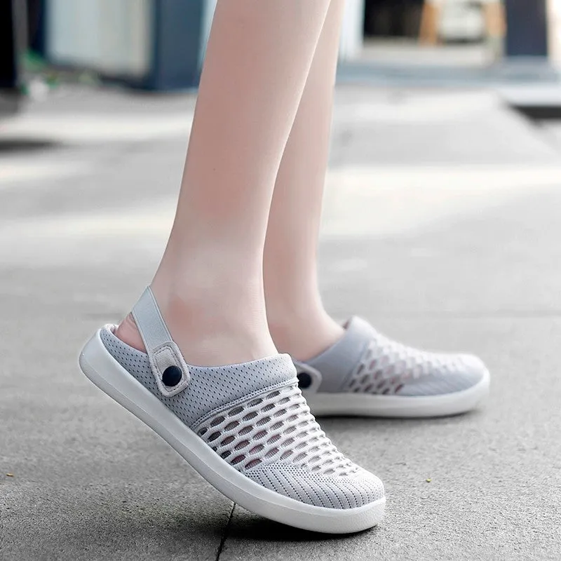 Women's summer slip-on breathable leisure slippers