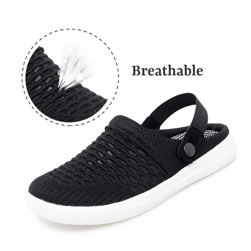 Women's summer slip-on breathable leisure slippers