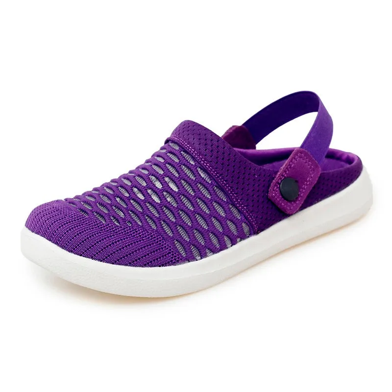 Women's summer slip-on breathable leisure slippers