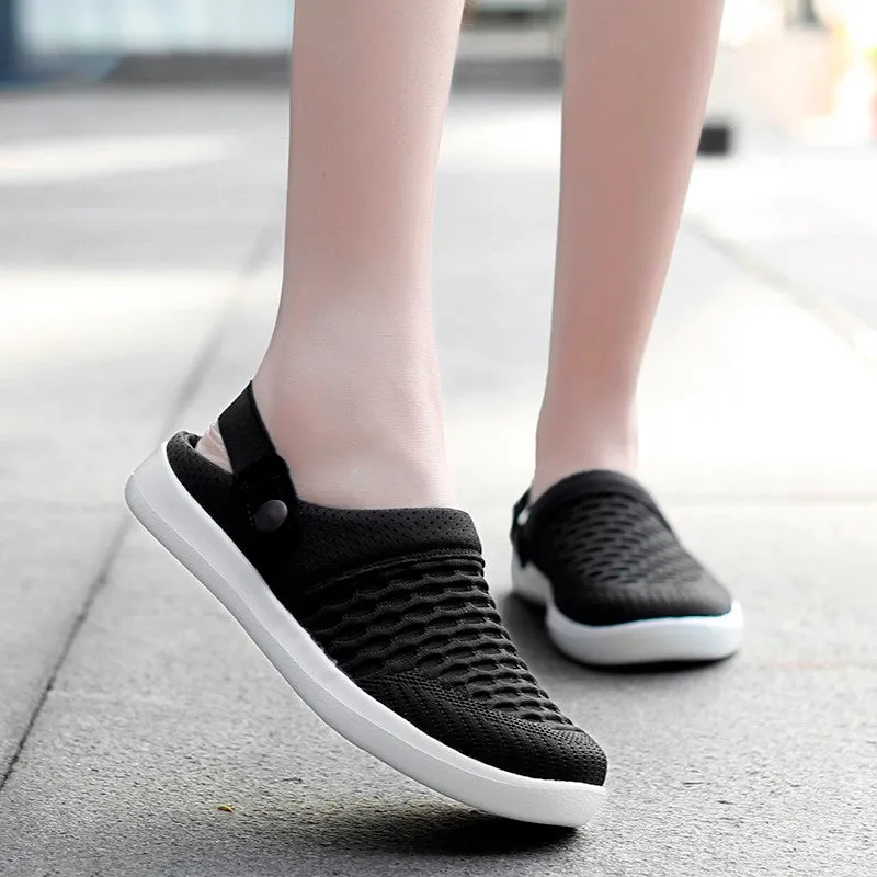 Women's summer slip-on breathable leisure slippers