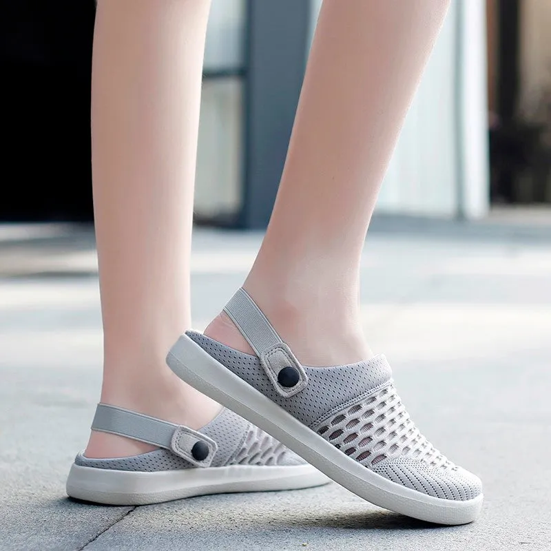 Women's summer slip-on breathable leisure slippers