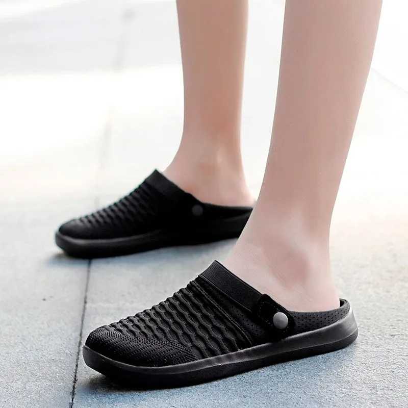 Women's summer slip-on breathable leisure slippers