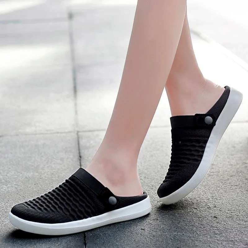 Women's summer slip-on breathable leisure slippers