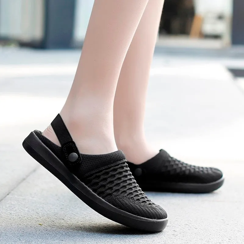 Women's summer slip-on breathable leisure slippers