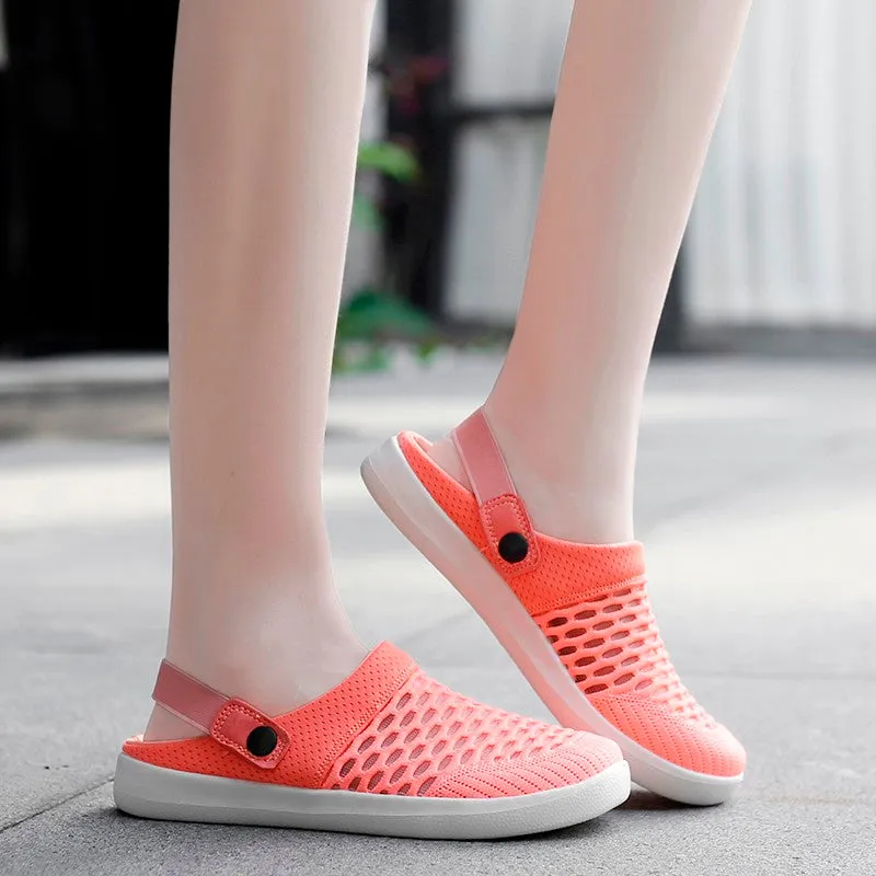 Women's summer slip-on breathable leisure slippers