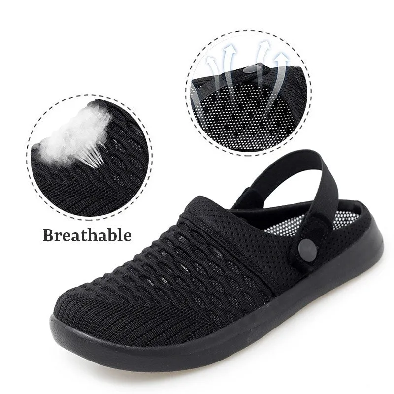 Women's summer slip-on breathable leisure slippers