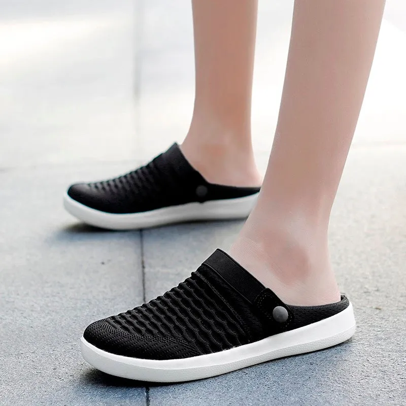 Women's summer slip-on breathable leisure slippers