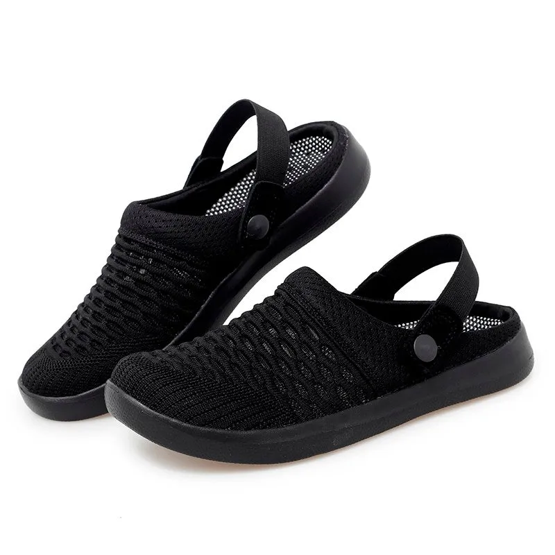 Women's summer slip-on breathable leisure slippers