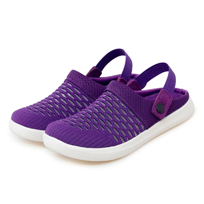 Women's summer slip-on breathable leisure slippers