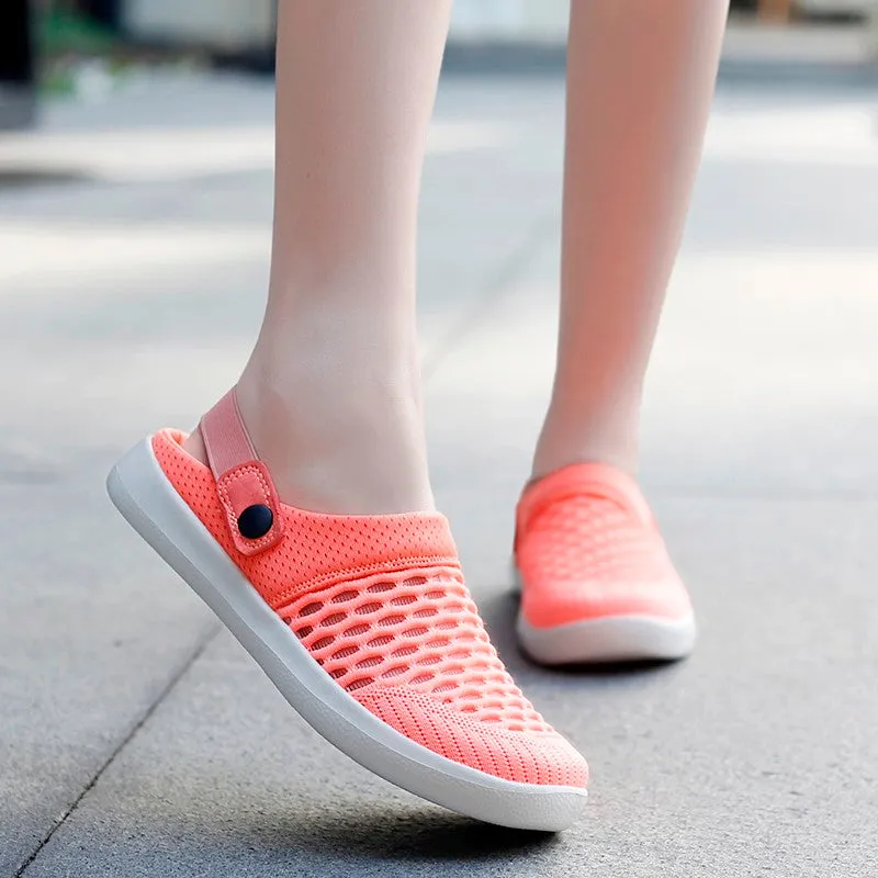 Women's summer slip-on breathable leisure slippers