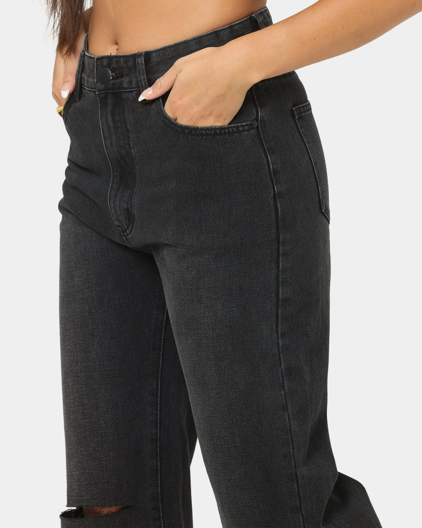 XXIII Women's Alida Jeans Washed Black