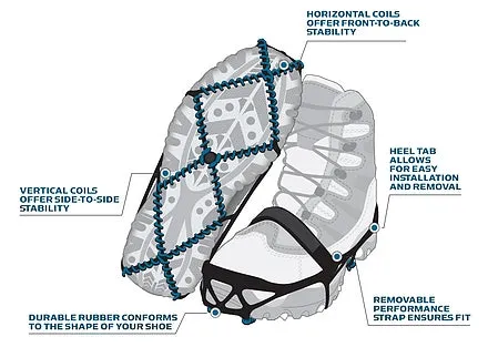 YakTrax Pro Ice Cleats