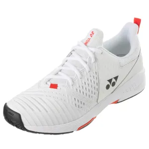 Yonex Men's Sonicage 3 (White/Red)