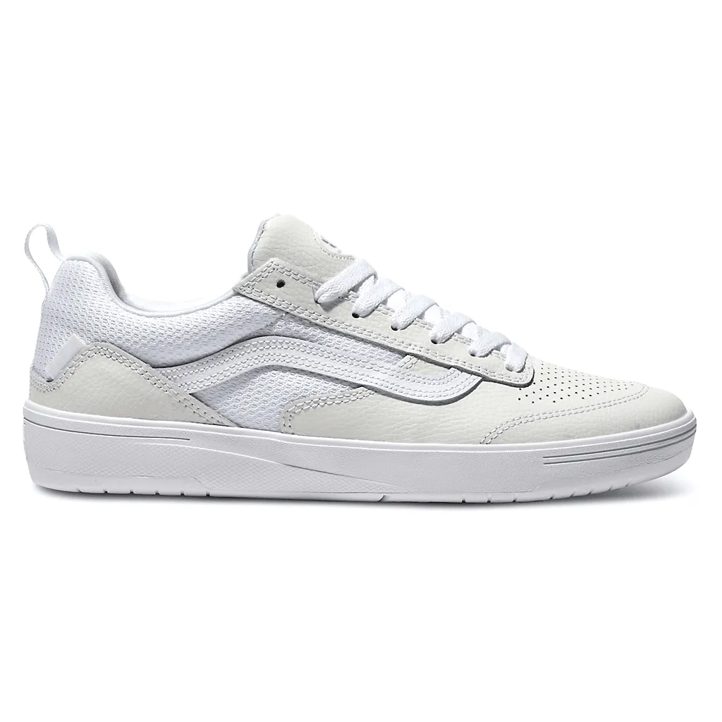 Zahba leather shoes - White / White