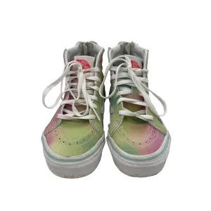 Zip   Lace Up Tie Dye High Tops